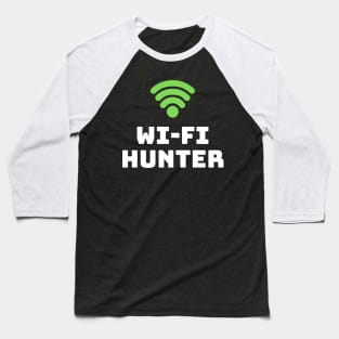 WI-FI hunter computer science funny Baseball T-Shirt